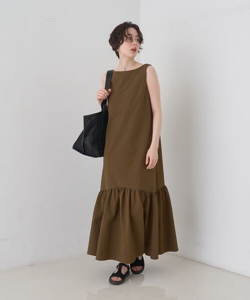 Rouge vif la cle / ルージュ・ヴィフ ラクレ ワンピース | 【2026SS新作】【一部店舗限定】ニュアンスファブリックワンピース【予約】 | 詳細20