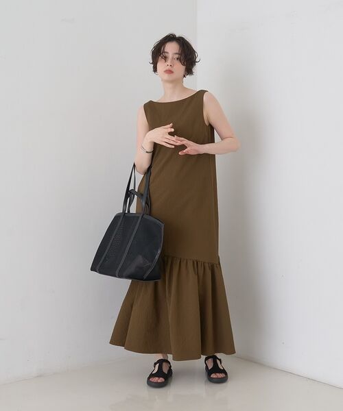 Rouge vif la cle / ルージュ・ヴィフ ラクレ ワンピース | 【2026SS新作】【一部店舗限定】ニュアンスファブリックワンピース【予約】 | 詳細21