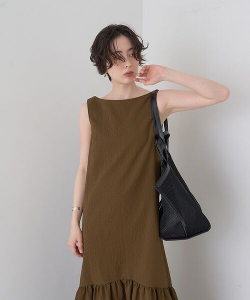 Rouge vif la cle / ルージュ・ヴィフ ラクレ ワンピース | 【2026SS新作】【一部店舗限定】ニュアンスファブリックワンピース【予約】 | 詳細26