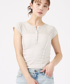 Rouge vif la cle / ルージュ・ヴィフ ラクレ Tシャツ | 【MILLER/ミラー】Light Prib Henly S/S Tee / ラ