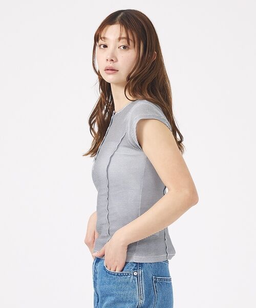 Rouge vif la cle / ルージュ・ヴィフ ラクレ Tシャツ | 【MILLER/ミラー】Light Prib Henly S/S Tee / ラ | 詳細25