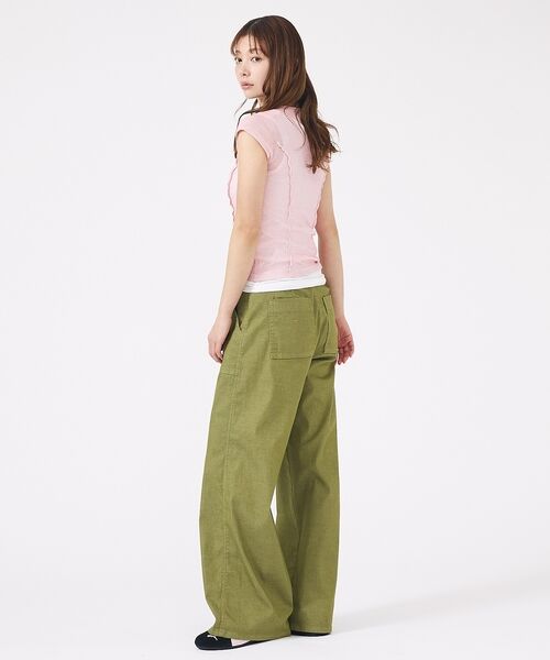 Rouge vif la cle / ルージュ・ヴィフ ラクレ Tシャツ | 【MILLER/ミラー】Light Prib Henly S/S Tee / ラ | 詳細29