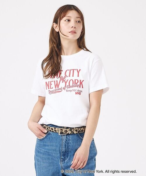 Rouge vif la cle / ルージュ・ヴィフ ラクレ Tシャツ | 【GOOD ROCK SPEED / グッドロックスピード】NYC T-Shir（ホワイト系その他1）