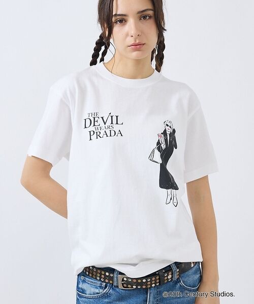 Rouge vif la cle / ルージュ・ヴィフ ラクレ Tシャツ | 【GOOD ROCK SPEED/グッドロックスピード】The Devil We（ホワイト系その他1）