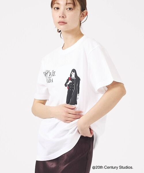 Rouge vif la cle / ルージュ・ヴィフ ラクレ Tシャツ | 【GOOD ROCK SPEED/グッドロックスピード】The Devil We（ホワイト系その他2）