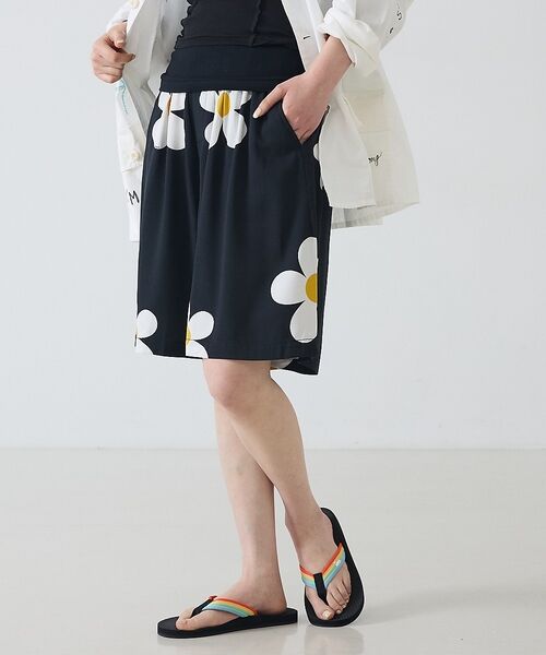 Rouge vif la cle / ルージュ・ヴィフ ラクレ ショート・ハーフ・半端丈パンツ | 【SUNNY SPORTS/サニースポーツ】花柄半パン/printed 2par | 詳細1