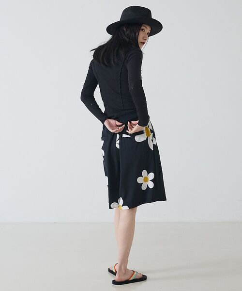 Rouge vif la cle / ルージュ・ヴィフ ラクレ ショート・ハーフ・半端丈パンツ | 【SUNNY SPORTS/サニースポーツ】花柄半パン/printed 2par | 詳細11