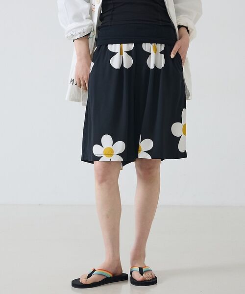 Rouge vif la cle / ルージュ・ヴィフ ラクレ ショート・ハーフ・半端丈パンツ | 【SUNNY SPORTS/サニースポーツ】花柄半パン/printed 2par | 詳細2
