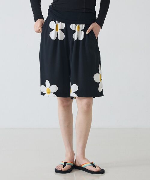 Rouge vif la cle / ルージュ・ヴィフ ラクレ ショート・ハーフ・半端丈パンツ | 【SUNNY SPORTS/サニースポーツ】花柄半パン/printed 2par | 詳細3