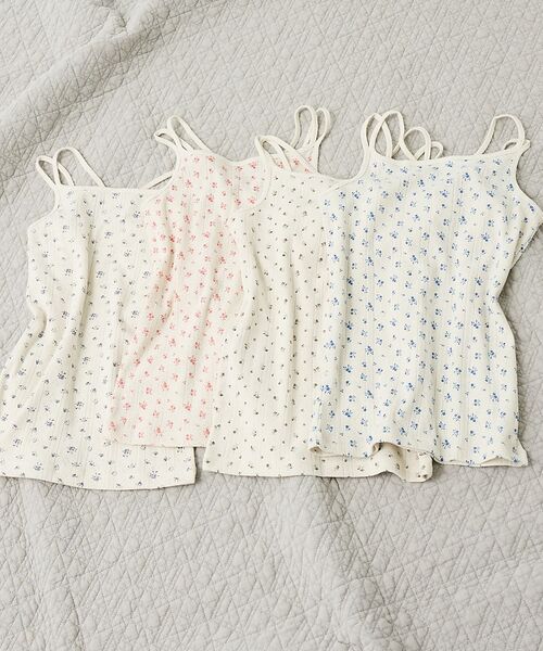 Rouge vif la cle / ルージュ・ヴィフ ラクレ キャミソール・チューブトップ | 【JEMORGAN/ジェーイーモーガン】花柄キャミソール/JG751-59S/花 | 詳細1