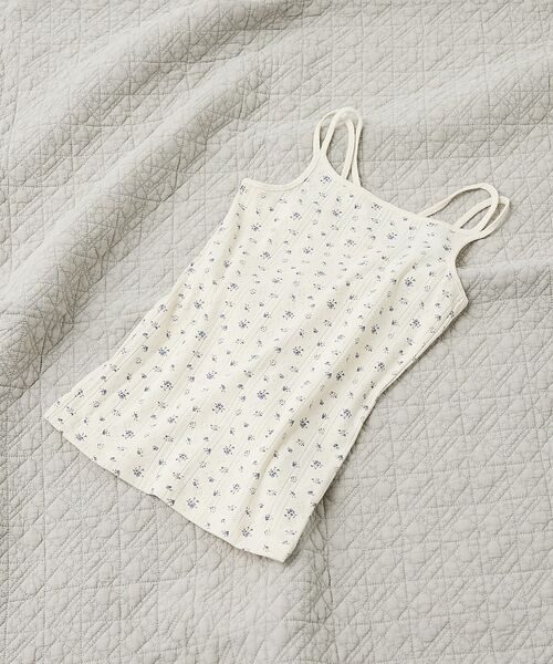 Rouge vif la cle / ルージュ・ヴィフ ラクレ キャミソール・チューブトップ | 【JEMORGAN/ジェーイーモーガン】花柄キャミソール/JG751-59S/花 | 詳細10