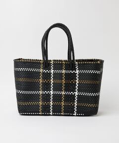 Rouge vif la cle / ルージュ・ヴィフ ラクレ かごバック | 【MOON BIRD/ムーンバード】手編みのメルカドバッグ横長M/かごバッグ/格