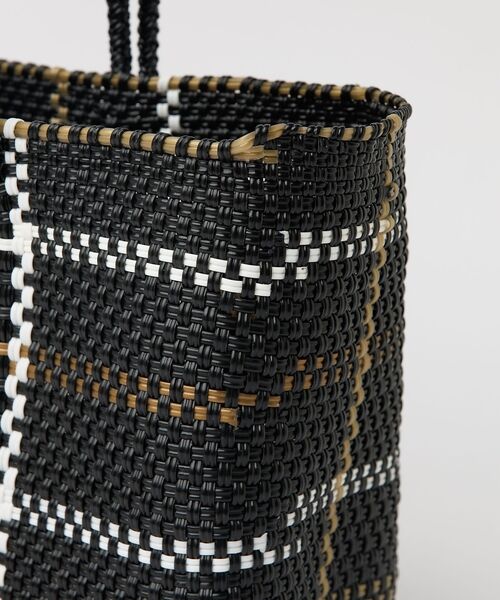 Rouge vif la cle / ルージュ・ヴィフ ラクレ かごバック | 【MOON BIRD/ムーンバード】手編みのメルカドバッグ横長M/かごバッグ/格 | 詳細8