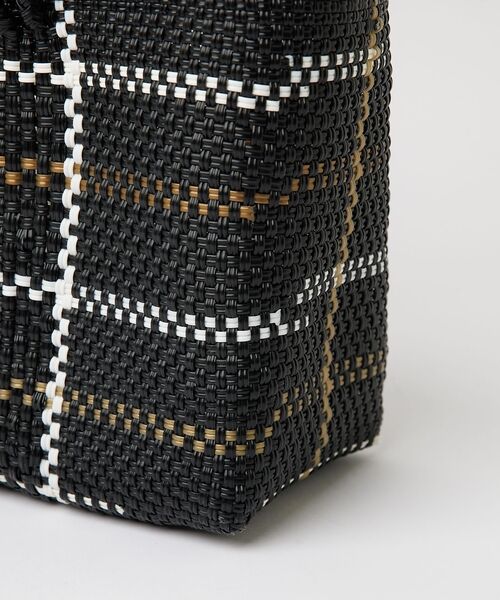 Rouge vif la cle / ルージュ・ヴィフ ラクレ かごバック | 【MOON BIRD/ムーンバード】手編みのメルカドバッグ横長M/かごバッグ/格 | 詳細9