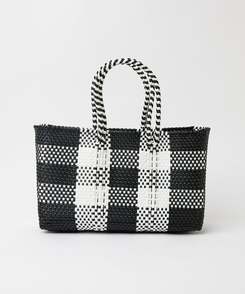 Rouge vif la cle / ルージュ・ヴィフ ラクレ かごバック | 【MOON BIRD/ムーンバード】手編みのメルカドバッグ横長M/かごバッグ/格 | 詳細16