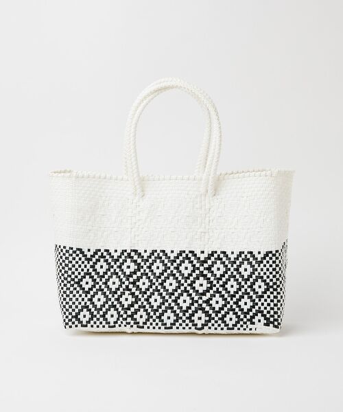 Rouge vif la cle / ルージュ・ヴィフ ラクレ かごバック | 【MOON BIRD/ムーンバード】手編みのメルカドバッグ横長M/かごバッグ/格（その他5）