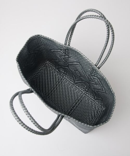 Rouge vif la cle / ルージュ・ヴィフ ラクレ かごバック | 【MOON BIRD/ムーンバード】手編みのメルカドバッグ横長Ｍ/かごバッグ/軽 | 詳細11