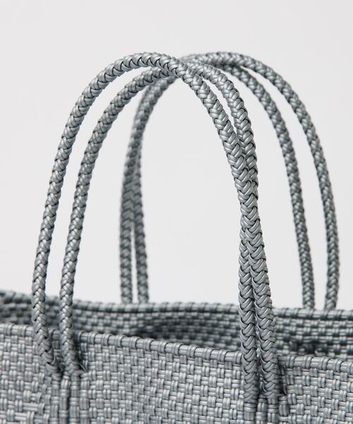 Rouge vif la cle / ルージュ・ヴィフ ラクレ かごバック | 【MOON BIRD/ムーンバード】手編みのメルカドバッグ横長Ｍ/かごバッグ/軽 | 詳細7