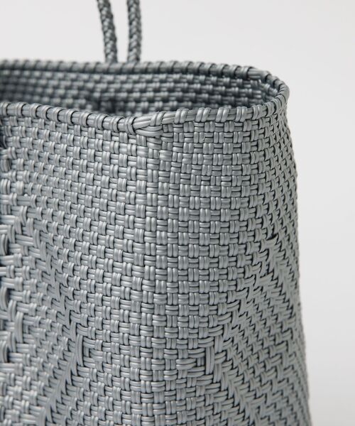 Rouge vif la cle / ルージュ・ヴィフ ラクレ かごバック | 【MOON BIRD/ムーンバード】手編みのメルカドバッグ横長Ｍ/かごバッグ/軽 | 詳細8