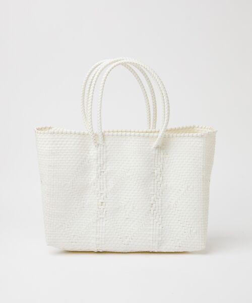 Rouge vif la cle / ルージュ・ヴィフ ラクレ かごバック | 【MOON BIRD/ムーンバード】手編みのメルカドバッグ横長Ｍ/かごバッグ/軽 | 詳細12