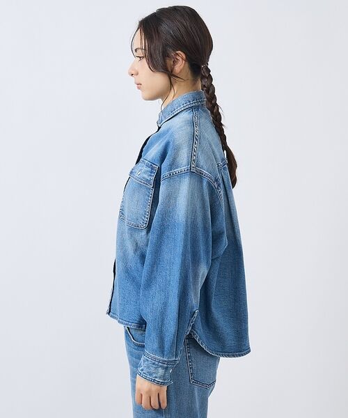 Rouge vif la cle / ルージュ・ヴィフ ラクレ ブルゾン | 【Healthy denim / ヘルシーデニム】Almond/デニムシャツ/【 | 詳細12