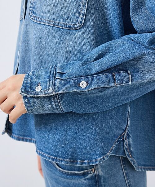 Rouge vif la cle / ルージュ・ヴィフ ラクレ ブルゾン | 【Healthy denim / ヘルシーデニム】Almond/デニムシャツ/【 | 詳細15