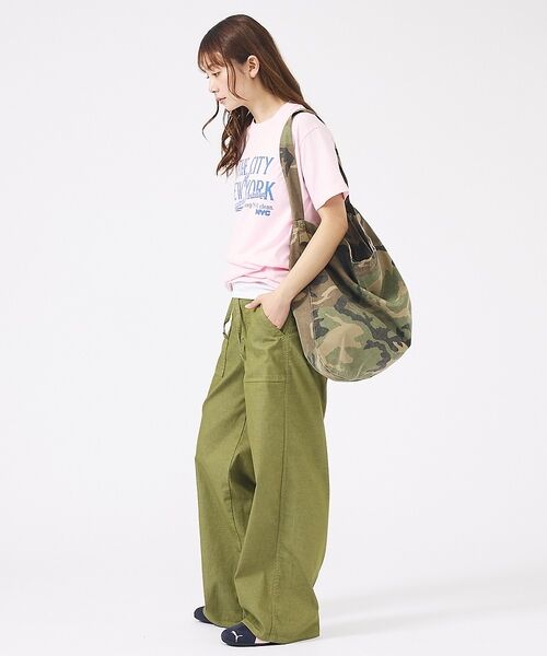Rouge vif la cle / ルージュ・ヴィフ ラクレ ショルダーバッグ | 【MASTER & CO】コットンショルダーバッグ/柄/A4可能【WEB限定【予 | 詳細1