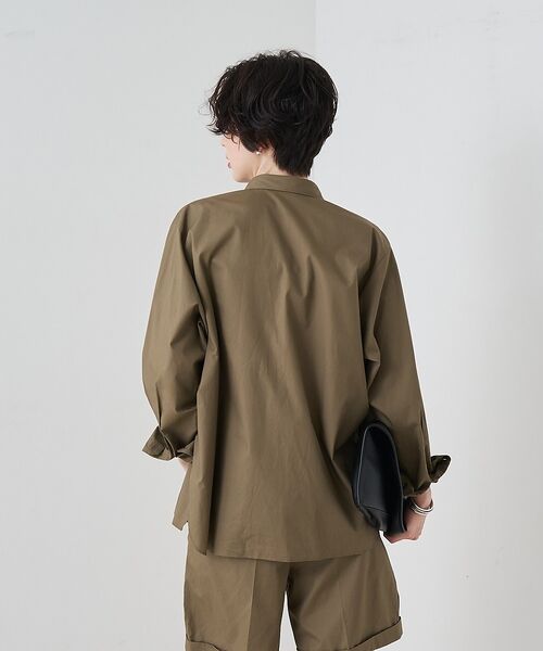 Rouge vif la cle / ルージュ・ヴィフ ラクレ シャツ・ブラウス | 【セットアップ対応】コットン胸ポケット付きシャツ【予約】 | 詳細19