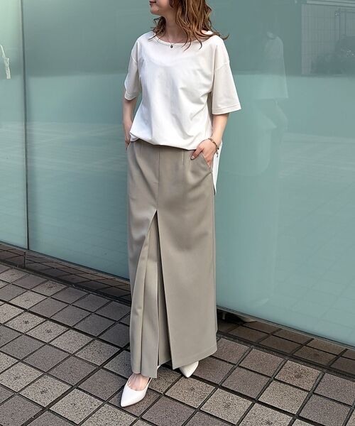 Rouge vif la cle / ルージュ・ヴィフ ラクレ Tシャツ | ヴィンテージキュプラジャージー半袖プルオーバー【予約】 | 詳細7