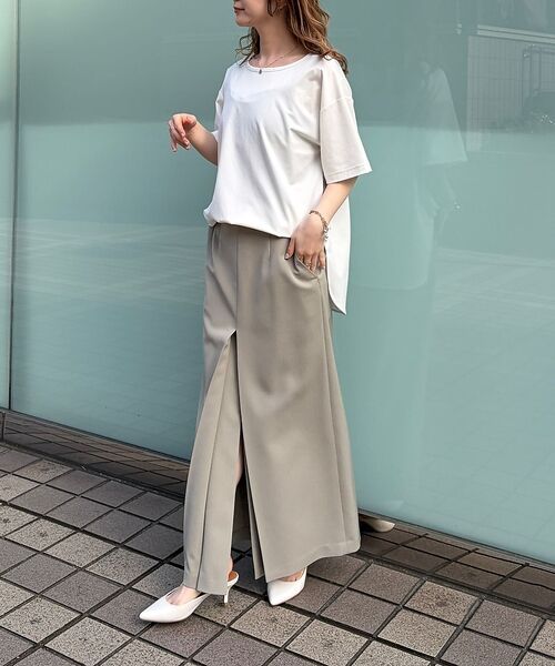 Rouge vif la cle / ルージュ・ヴィフ ラクレ Tシャツ | ヴィンテージキュプラジャージー半袖プルオーバー【予約】 | 詳細9