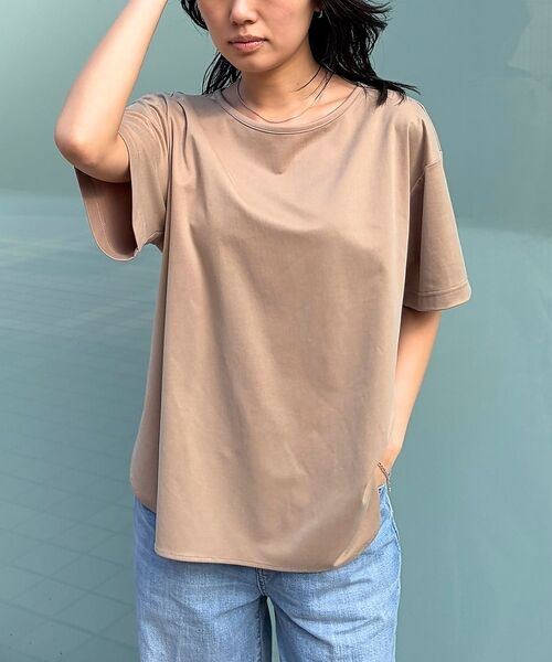 Rouge vif la cle / ルージュ・ヴィフ ラクレ Tシャツ | ヴィンテージキュプラジャージー半袖プルオーバー【予約】 | 詳細12