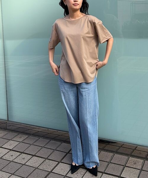 Rouge vif la cle / ルージュ・ヴィフ ラクレ Tシャツ | ヴィンテージキュプラジャージー半袖プルオーバー【予約】 | 詳細16