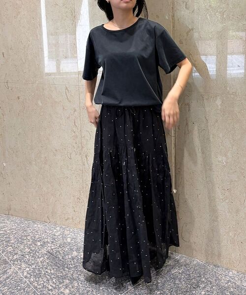 Rouge vif la cle / ルージュ・ヴィフ ラクレ Tシャツ | ヴィンテージキュプラジャージー半袖プルオーバー【予約】 | 詳細30