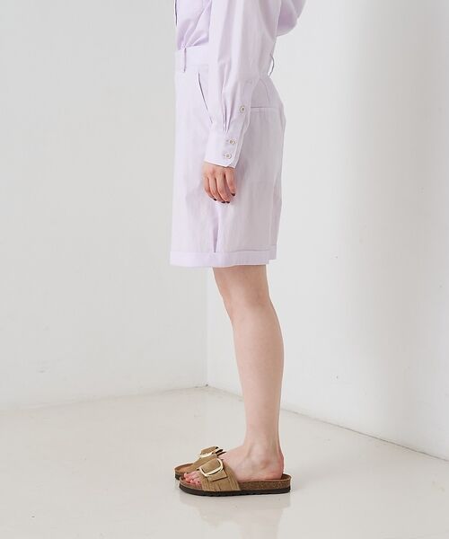 Rouge vif la cle / ルージュ・ヴィフ ラクレ ショート・ハーフ・半端丈パンツ | 【セットアップ対応】コットンショートパンツ/ハーフパンツ【予約】 | 詳細11