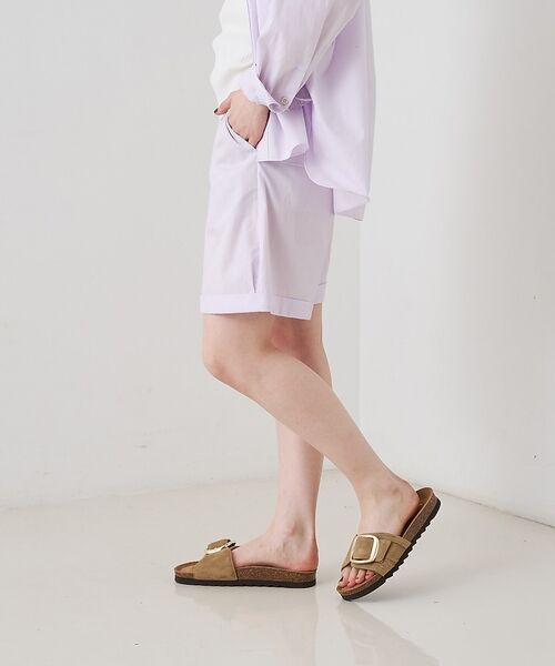 Rouge vif la cle / ルージュ・ヴィフ ラクレ ショート・ハーフ・半端丈パンツ | 【セットアップ対応】コットンショートパンツ/ハーフパンツ【予約】 | 詳細2