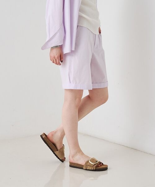 Rouge vif la cle / ルージュ・ヴィフ ラクレ ショート・ハーフ・半端丈パンツ | 【セットアップ対応】コットンショートパンツ/ハーフパンツ【予約】 | 詳細4