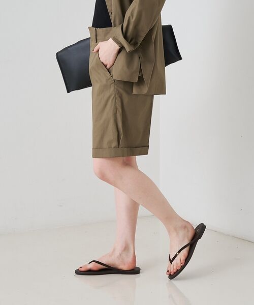 Rouge vif la cle / ルージュ・ヴィフ ラクレ ショート・ハーフ・半端丈パンツ | 【セットアップ対応】コットンショートパンツ/ハーフパンツ【予約】 | 詳細18