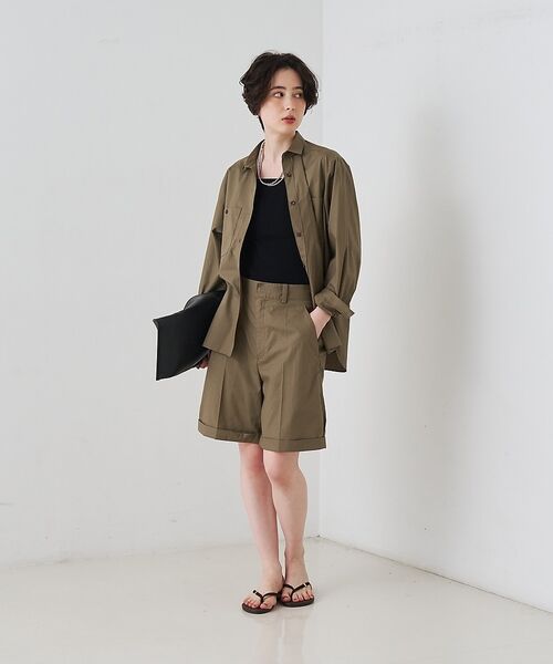 Rouge vif la cle / ルージュ・ヴィフ ラクレ ショート・ハーフ・半端丈パンツ | 【セットアップ対応】コットンショートパンツ/ハーフパンツ【予約】 | 詳細21