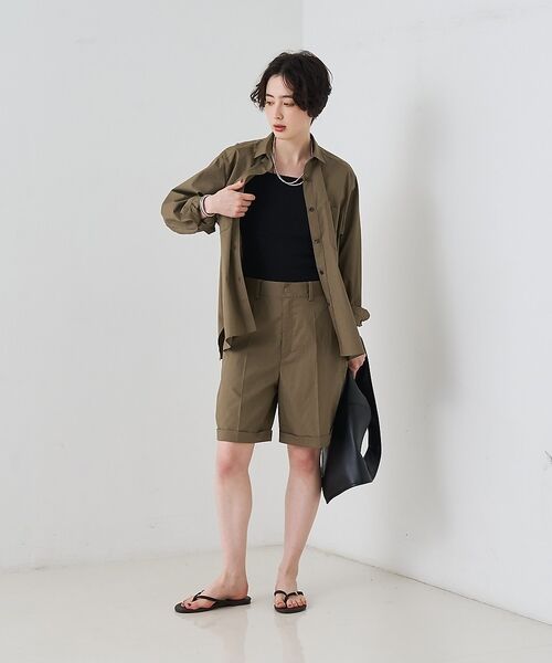 Rouge vif la cle / ルージュ・ヴィフ ラクレ ショート・ハーフ・半端丈パンツ | 【セットアップ対応】コットンショートパンツ/ハーフパンツ【予約】 | 詳細22