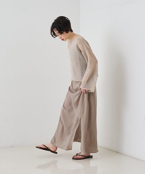 Rouge vif la cle / ルージュ・ヴィフ ラクレ ワンピース | キュプラフィブリルキャミワンピース【予約】 | 詳細3