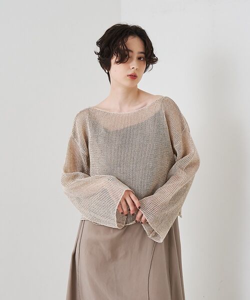 Rouge vif la cle / ルージュ・ヴィフ ラクレ ワンピース | キュプラフィブリルキャミワンピース【予約】 | 詳細8