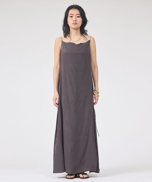 Rouge vif la cle / ルージュ・ヴィフ ラクレ ワンピース | キュプラフィブリルキャミワンピース【予約】 | 詳細21