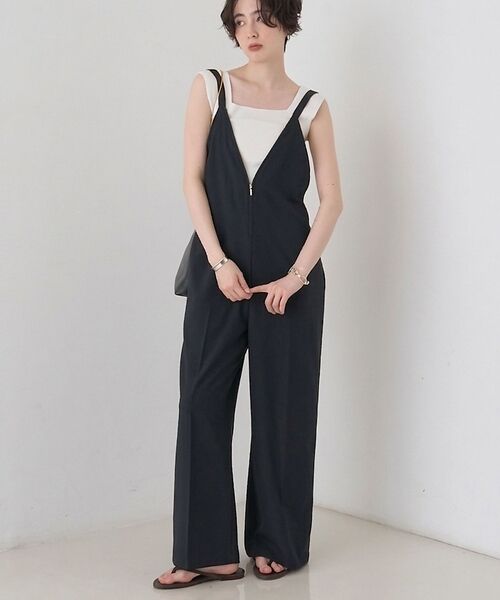 Rouge vif la cle / ルージュ・ヴィフ ラクレ サロペット・オールインワン | 【人気追加】ドライウェザーサロペット（ブラック）