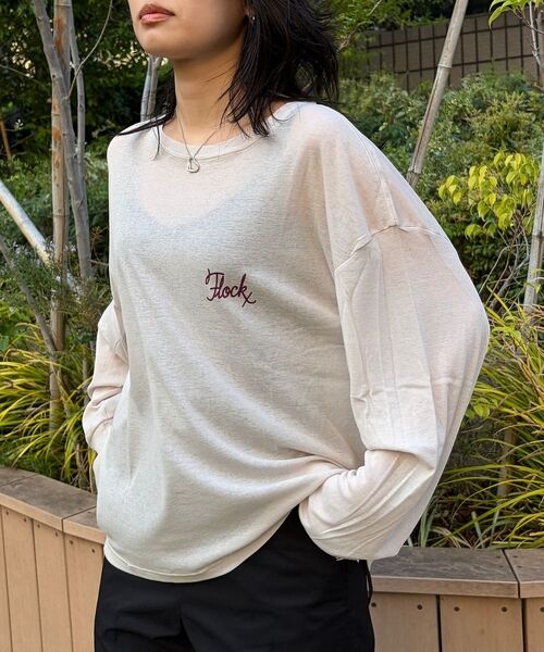 Rouge vif la cle / ルージュ・ヴィフ ラクレ Tシャツ | 【ST.JOHNS 3RD CLUB/セントジョンズサードクラブ】シアーロゴロン | 詳細3