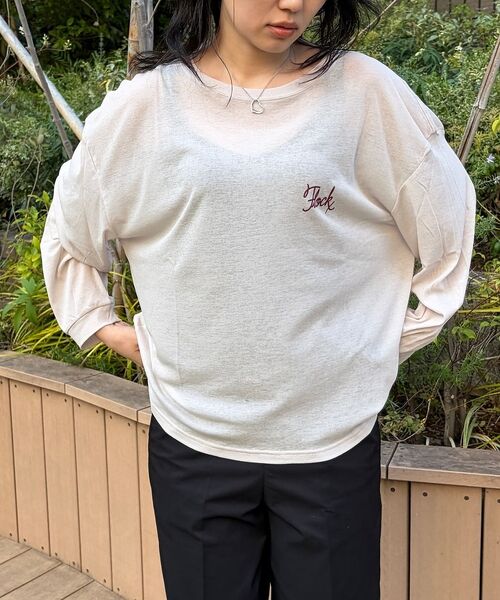 Rouge vif la cle / ルージュ・ヴィフ ラクレ Tシャツ | 【ST.JOHNS 3RD CLUB/セントジョンズサードクラブ】シアーロゴロン | 詳細4