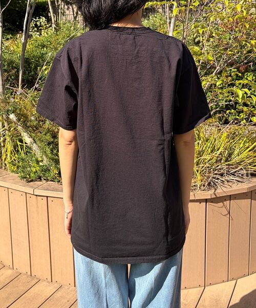 Rouge vif la cle / ルージュ・ヴィフ ラクレ Tシャツ | 【byeA./バイエー】Peach TEE/ロゴTシャツ | 詳細25