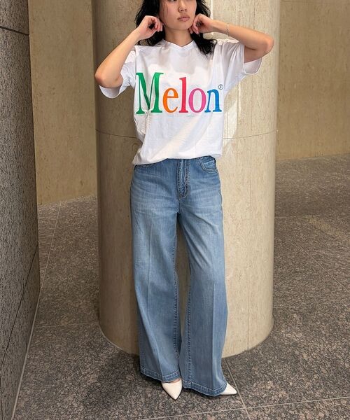 Rouge vif la cle / ルージュ・ヴィフ ラクレ Tシャツ | 【byeA./バイエー】Melon TEE/ロゴTシャツ | 詳細11