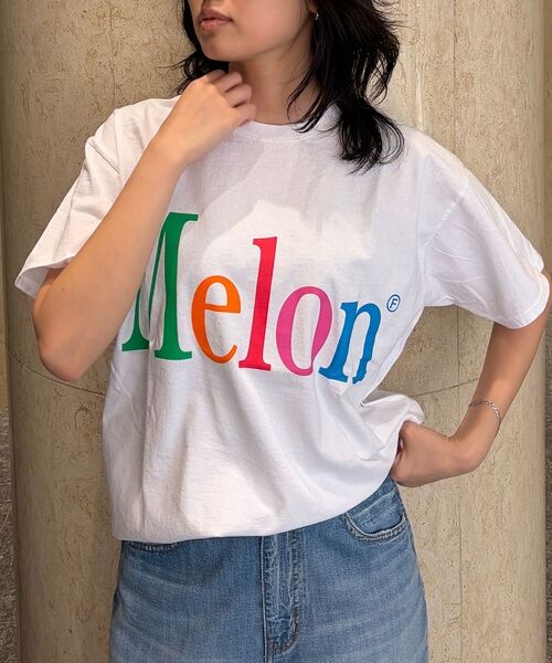 Rouge vif la cle / ルージュ・ヴィフ ラクレ Tシャツ | 【byeA./バイエー】Melon TEE/ロゴTシャツ | 詳細3