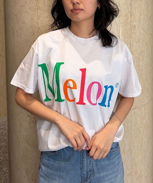 Rouge vif la cle / ルージュ・ヴィフ ラクレ Tシャツ | 【byeA./バイエー】Melon TEE/ロゴTシャツ | 詳細4