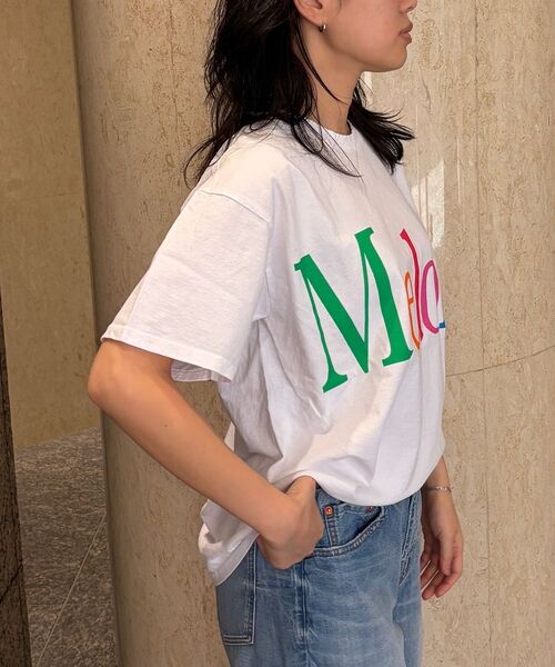 Rouge vif la cle / ルージュ・ヴィフ ラクレ Tシャツ | 【byeA./バイエー】Melon TEE/ロゴTシャツ | 詳細5